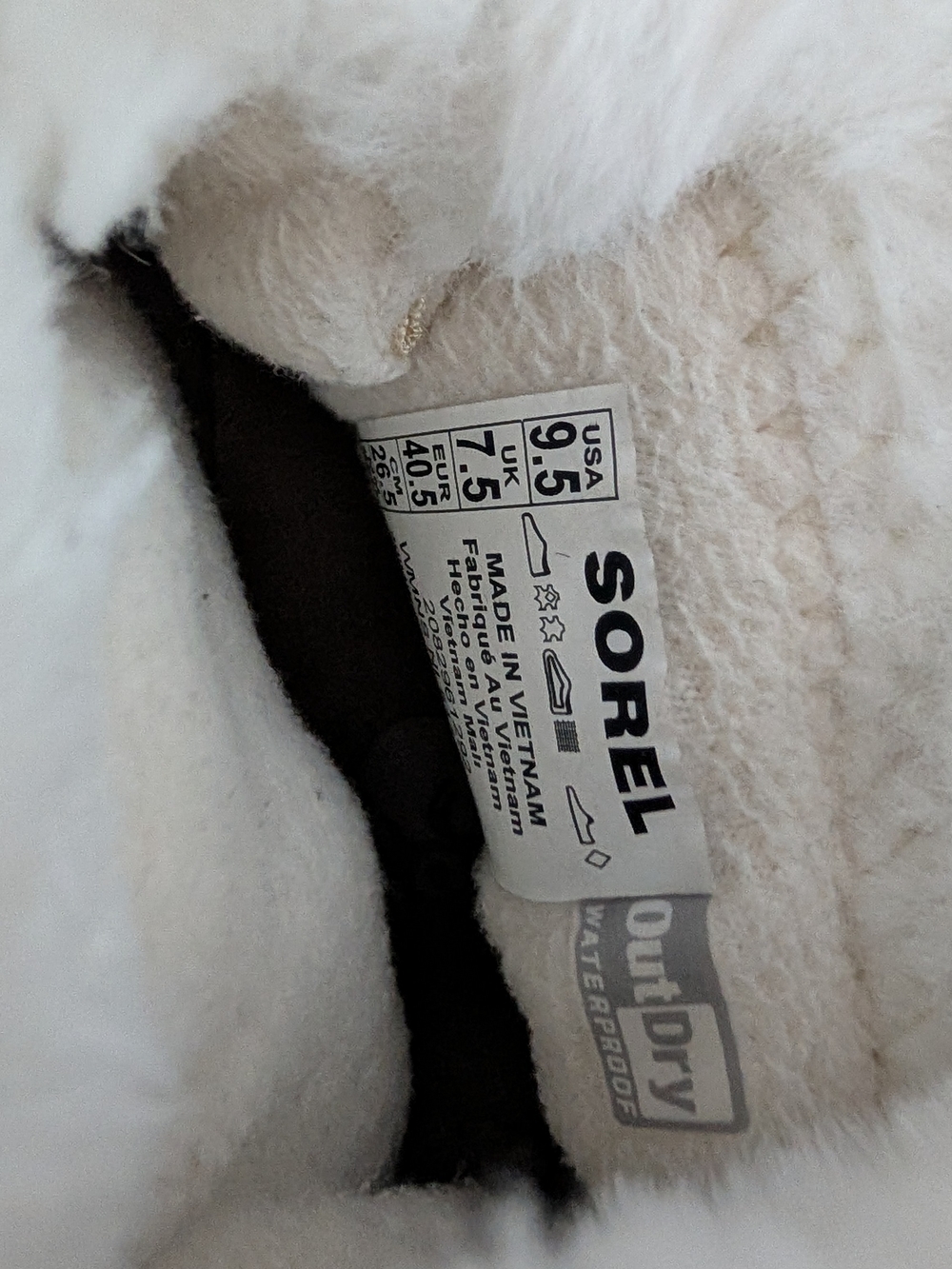 SOREL Tivoli V Womens Waterproof Winter Snow Boots Size 9.5 Honey Sea Salt - Picture 4 of 16